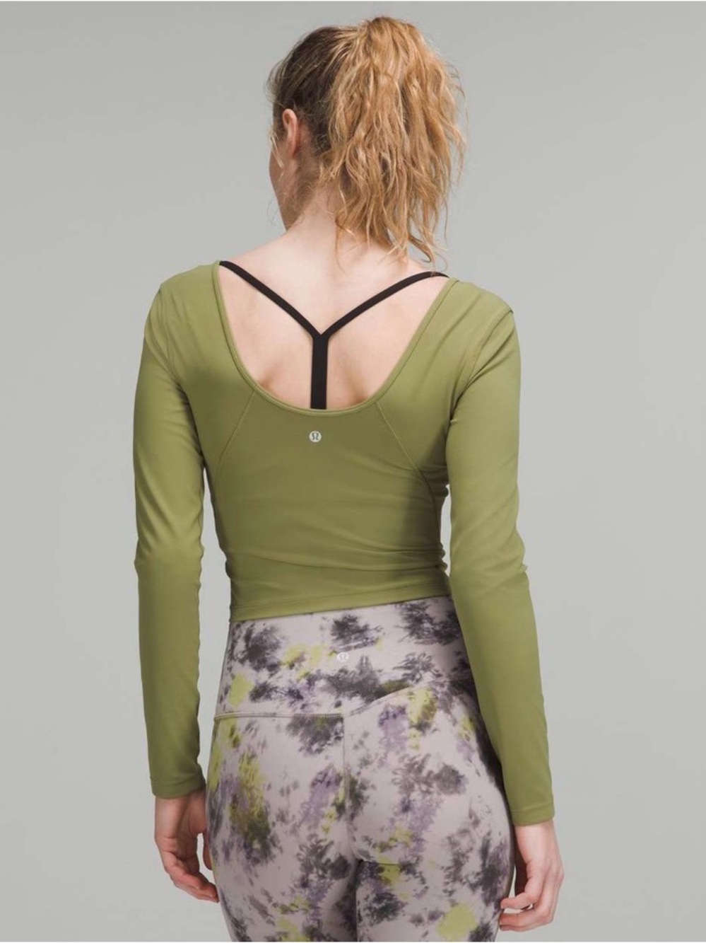 Lululemon Align Long Sleeve Shirt in Bronze Green - Picture 2 of 7